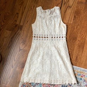 Free people cut out lace dress